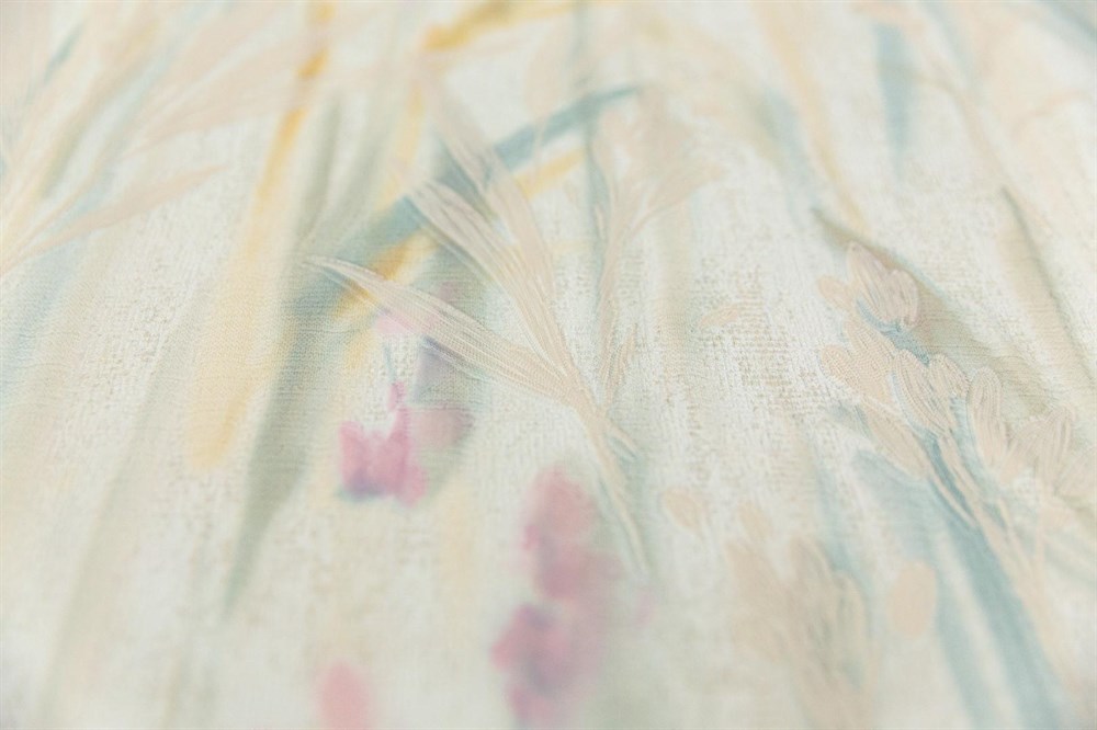 KERAMA MARAZZI KM7903 Обои виниловые Отражение мотив,цветной светлый 1,06х10 (1, Т A) прямая стыковка