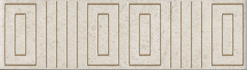 KERAMA MARAZZI OS/D242/8345 Бордюр Матрикс бежевый светлый 20х5,7 20x5,7x6,9