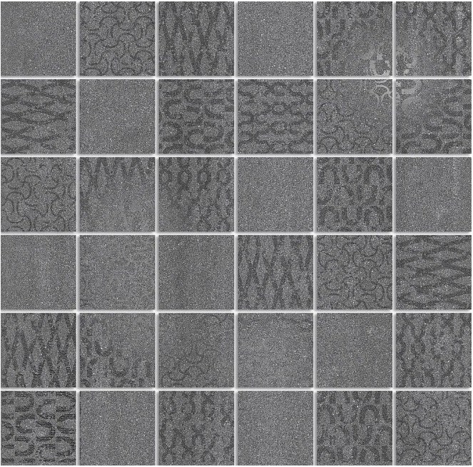 KERAMA MARAZZI DD200920/MM Декор Про Дабл антрацит мозаичный 30x30x0,9