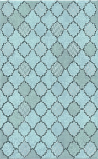 KERAMA MARAZZI OP/A22/6328 Декор Фоскари бирюзовый 25х40х8