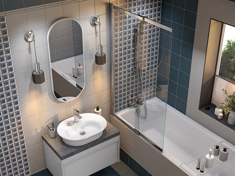 Раковина CANALETTO накладная 60, белая глянцевая