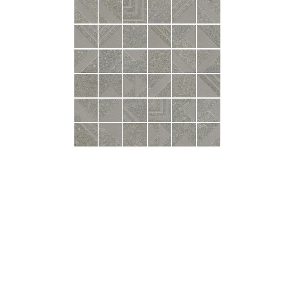 KERAMA MARAZZI SBM013/DD204320 Декор Про Нордик серый светлый мозаичный 30x30x0,9