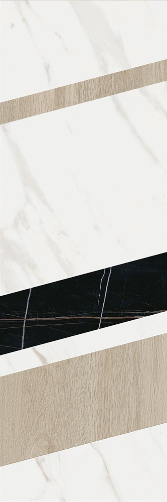 KERAMA MARAZZI ID129 Декор Бертран 1 микс 40x120 40x120x10