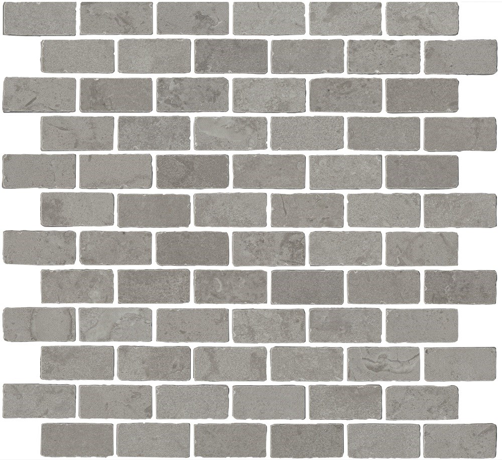 KERAMA MARAZZI MBD009 Декор Про Лаймстоун Антика 1 мозаичный серый матовый 32х30х0,9