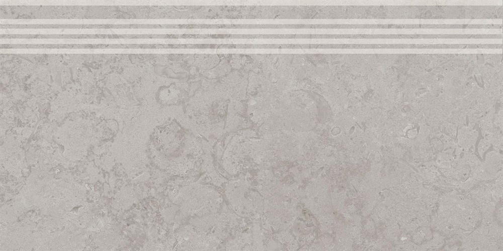KERAMA MARAZZI DD205220R/GR Ступень Про Лаймстоун серый натуральный обрезной 30x60x0,9