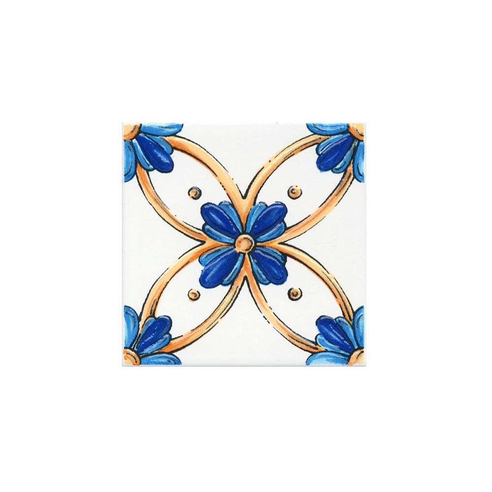 KERAMA MARAZZI STG/A488/1146H Вставка Капри майолика 9,8x9,8x7