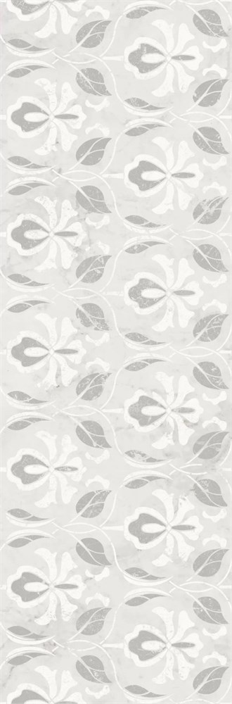 Декор Тубкаль белый глянцевый обрезной 30x89,5x0,9
