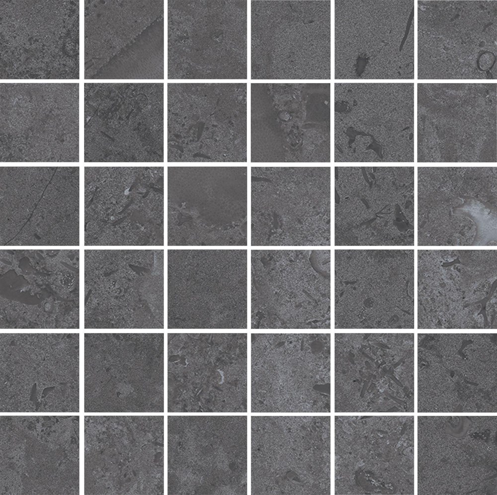 KERAMA MARAZZI DD205120/MM Декор Про Лаймстоун серый темный матовый мозаичный 30x30x0,9