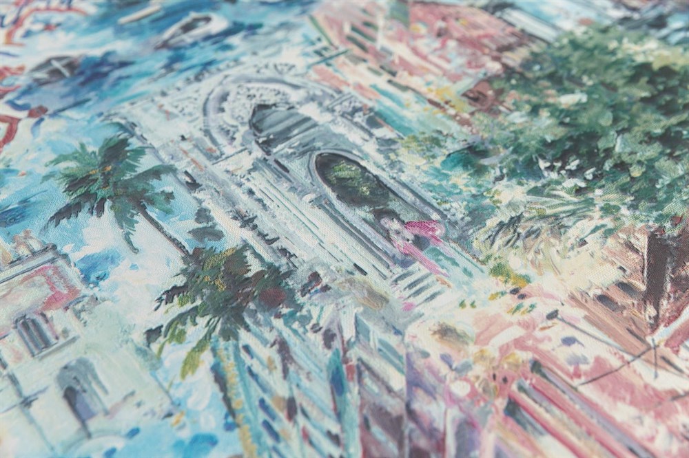 Обои виниловые Впечатление мотив, цветной