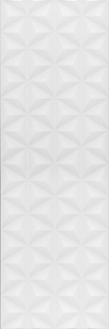 KERAMA MARAZZI 12119R Диагональ белый структура обрезной 25x75x11