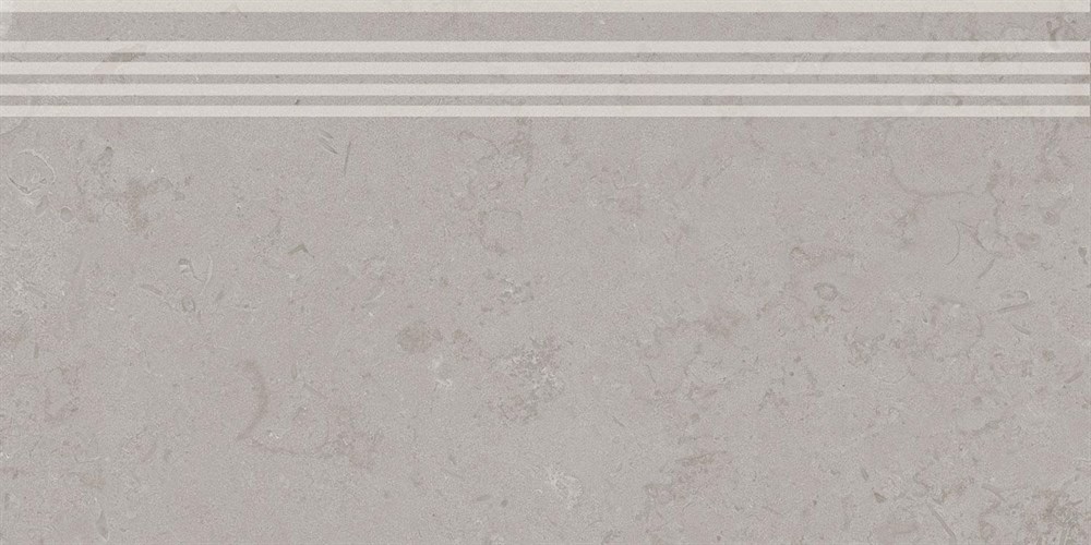 KERAMA MARAZZI DD205220R/GR Ступень Про Лаймстоун серый натуральный обрезной 30x60x0,9