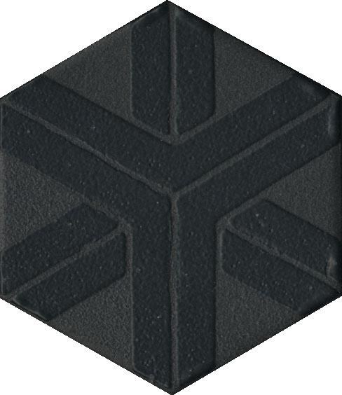 KERAMA MARAZZI OS/B241/63001 Декор Агуста черный 5,2х6 6x5,2x6,9