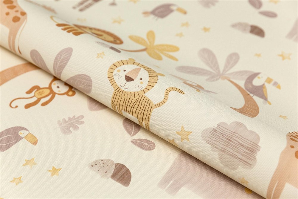 Обои виниловые на флизелиновой основе Уик-энд мотив, жёлтый сафари