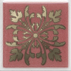 KERAMA MARAZZI HGD/C252/5246 Вставка Клемансо розовый 4,9х4,9х6,9