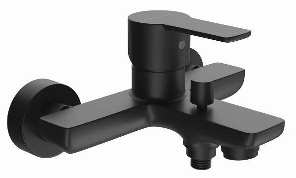 Смеситель SONATA для ванны, матовый черный