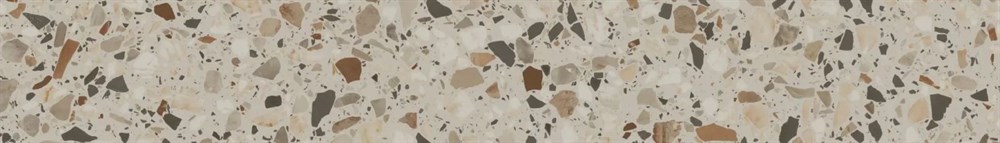 Плинтус Бричиола бежевый светлый матовый обрезной 60x9,5x0,9