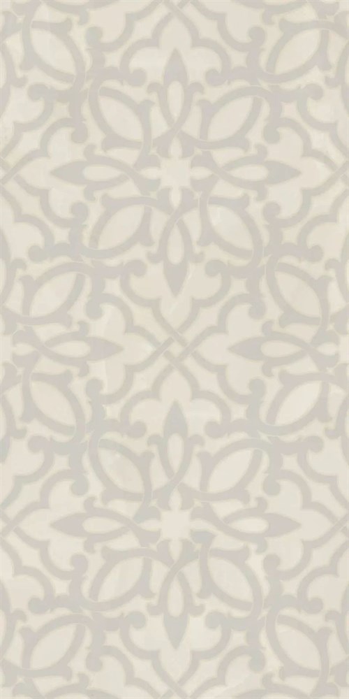 Декор Махкама бежевый светлый глянцевый обрезной 30x60x0,9