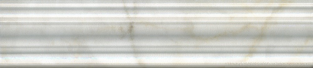 KERAMA MARAZZI BLE024 Бордюр Багет Кантата белый глянцевый 25x5,5x1,8