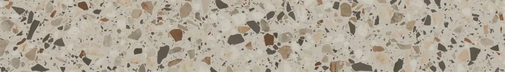 Плинтус Бричиола бежевый светлый матовый обрезной 60x9,5x0,9