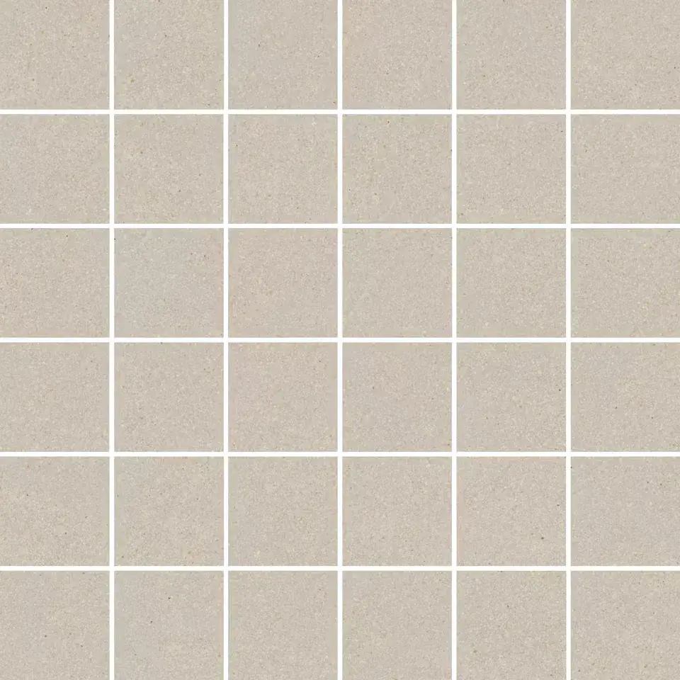 Декор Рабат мозаичный бежевый матовый обрезной 30x30x0,9