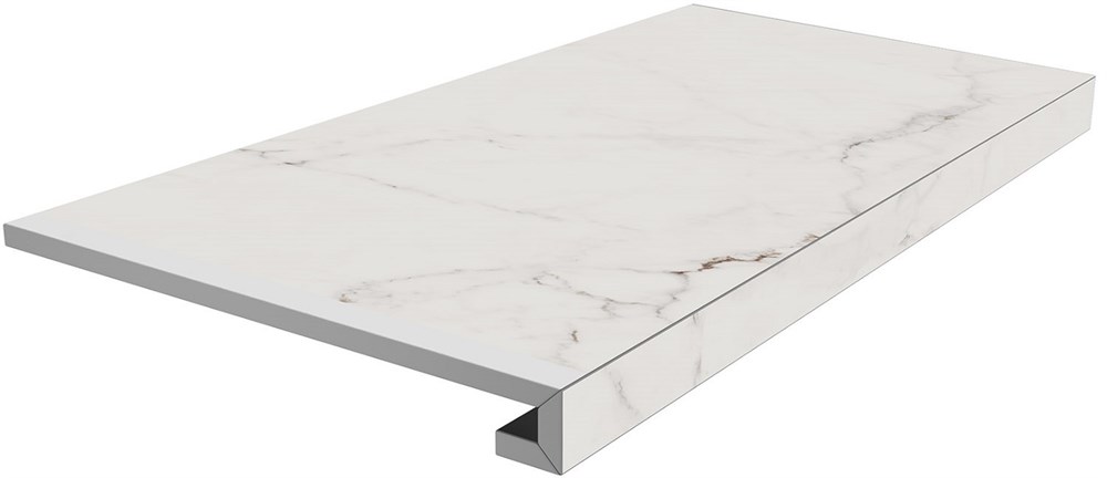 KERAMA MARAZZI SG850090R/GCF Ступень клееная Монте Тиберио бежевый светлый матовый 33x80x0,9