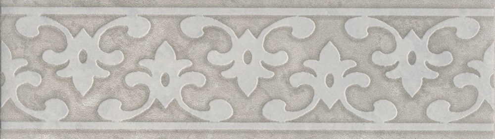 KERAMA MARAZZI OS/B296/8348 Бордюр Ферони серый матовый 20x5,7x0,69