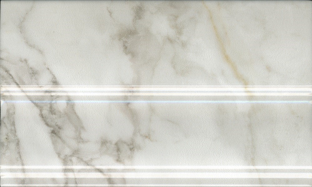 KERAMA MARAZZI FMB032 Плинтус Кантата белый глянцевый 25x15x1,5