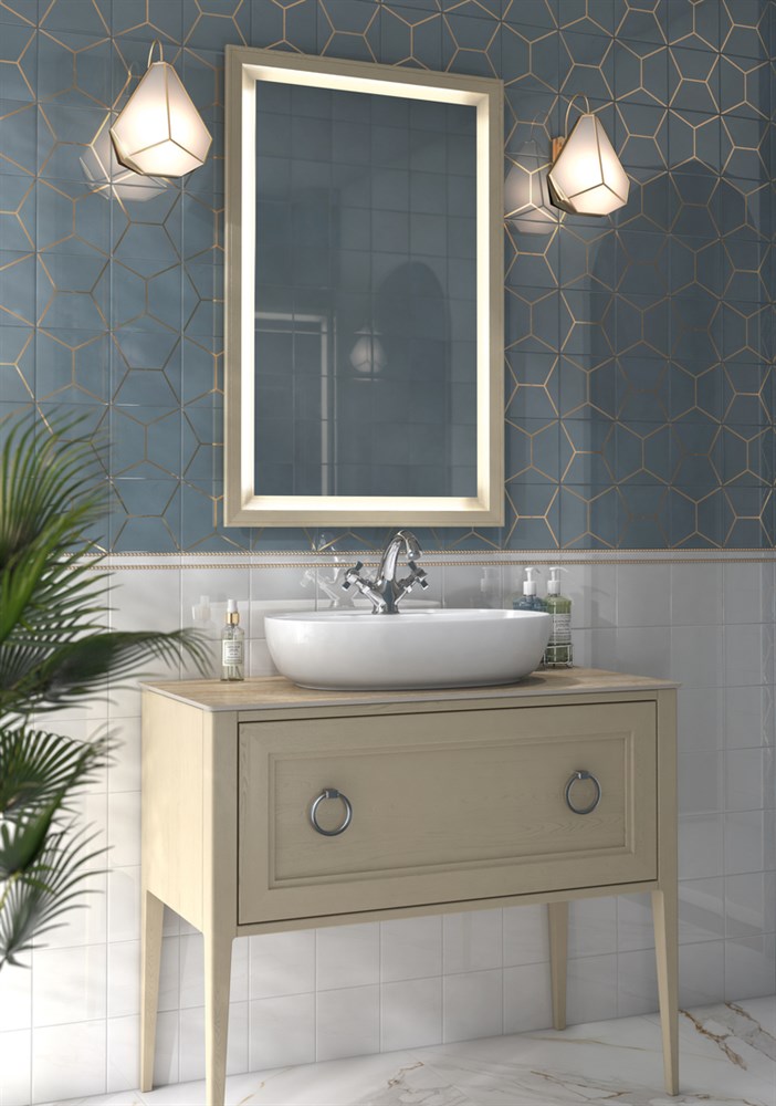 Зеркало PLAZA Classic 65, капучино матовое