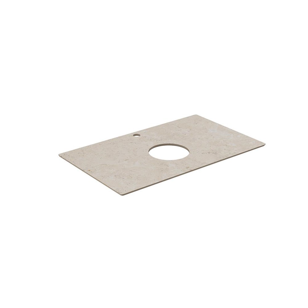 KERAMA MARAZZI PL1.DD590500R/80 PL1.DD590500R/80 Спец. изделие декоративное для накладных раковин Про Лаймстоун АТ бежевый темный