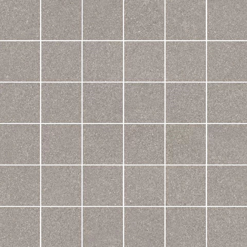 Декор Рабат мозаичный серый матовый обрезной 30x30x0,9