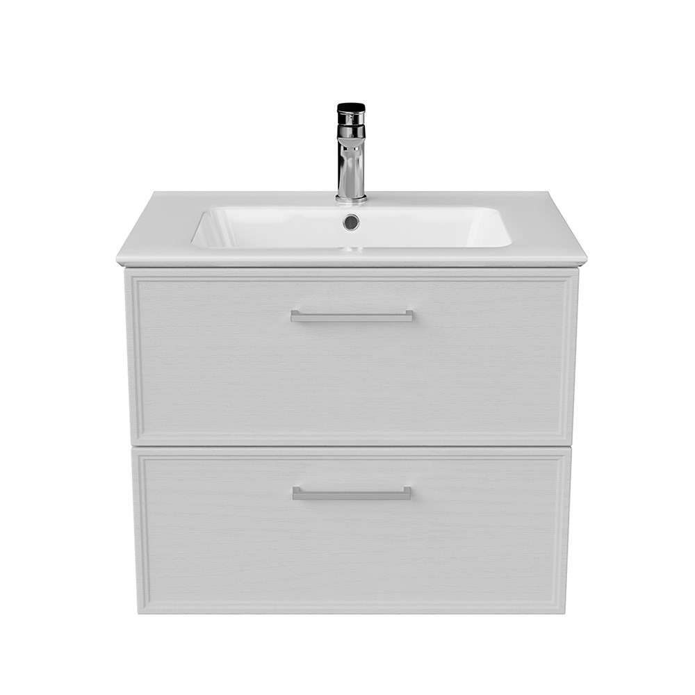 Тумба PIANO Classic подвесная 65, ясень белый матовая