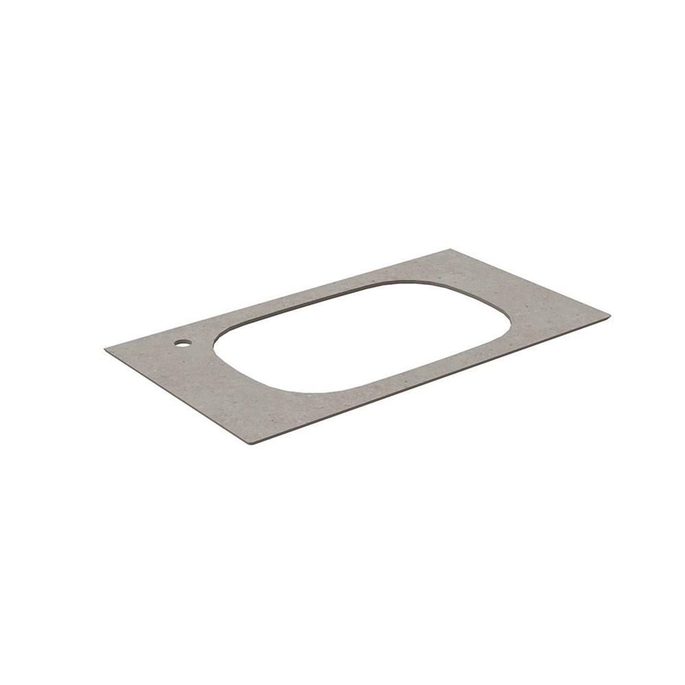 KERAMA MARAZZI MA.2.1.SG519920R/90 Спец. изделие декоративное для раковин, встраиваемых сверху MAGICA Риккарди 90 см, серый матовый