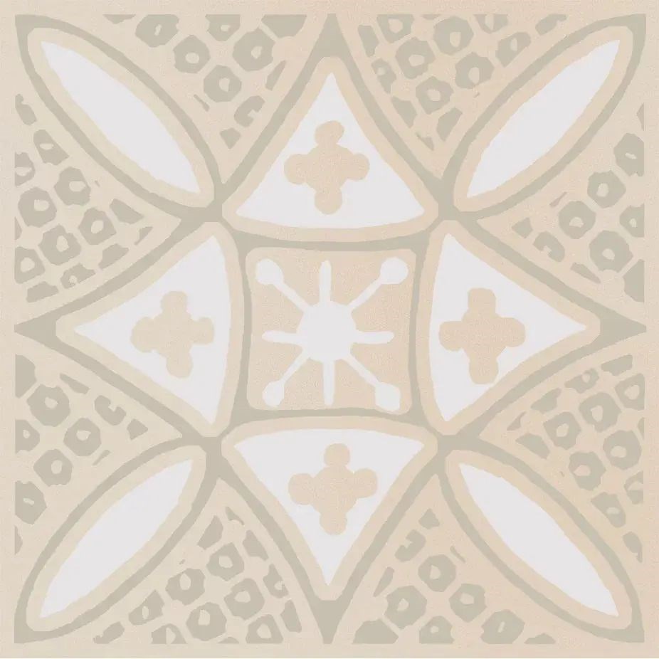 KERAMA MARAZZI KMD3STA017GN Декор Бахия 2 бежевый светлый глянцевый 9,8x9,8x0,7