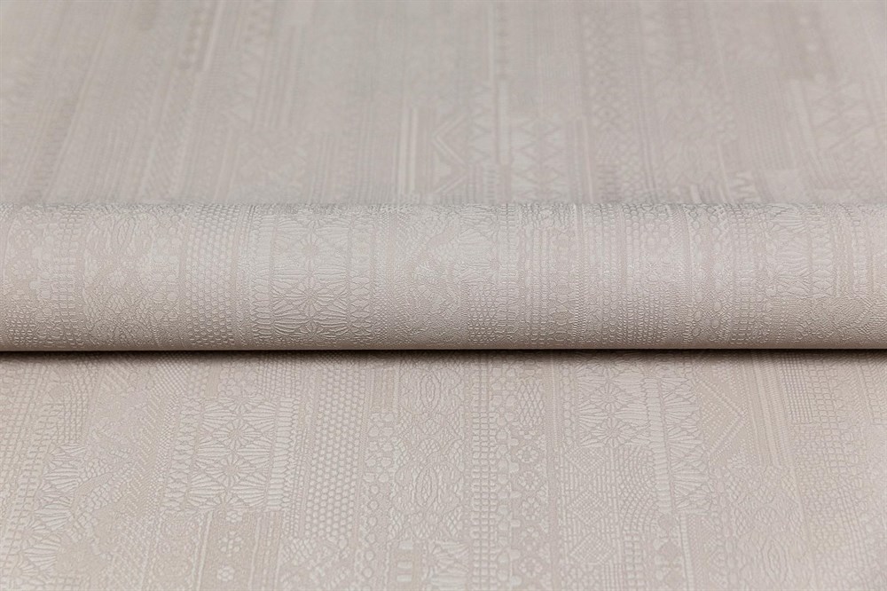 KERAMA MARAZZI KM8204 Обои виниловые Ажур база универсальная,бежевый темный 1,06х10 (1, Т A) смещённая стыковка