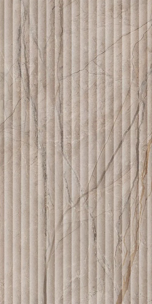 KERAMA MARAZZI KM6012B0240R Ифран бежевый светлый глянцевый структура обрезной 60x119,5x1