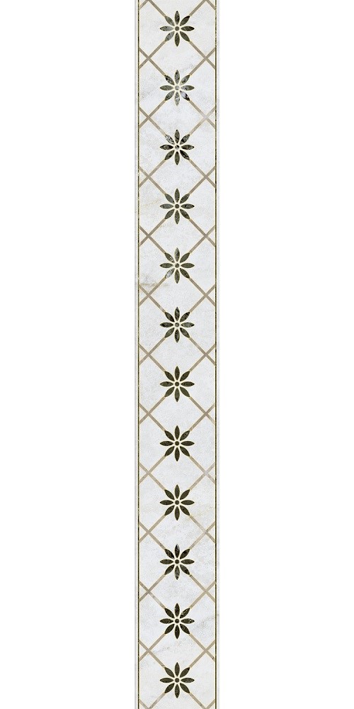 KERAMA MARAZZI VT/A571/11000R Бордюр Серенада 1 глянцевый обрезной 60x7,2x0,9