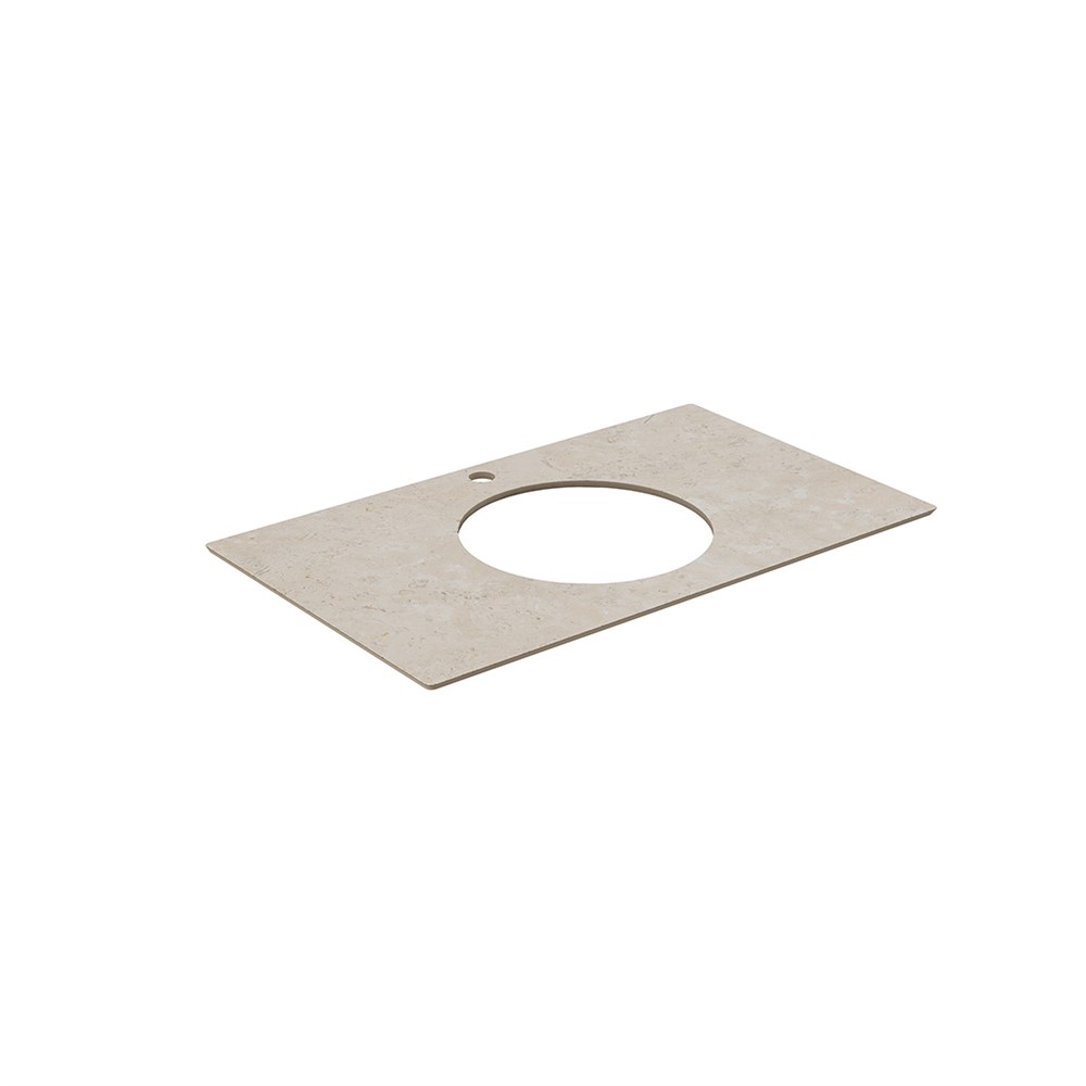 KERAMA MARAZZI PL5.DD590500R/80 PL5.DD590500R/80 Спец. изделие декоративное для накладных раковин Про Лаймстоун АТ бежевый темный