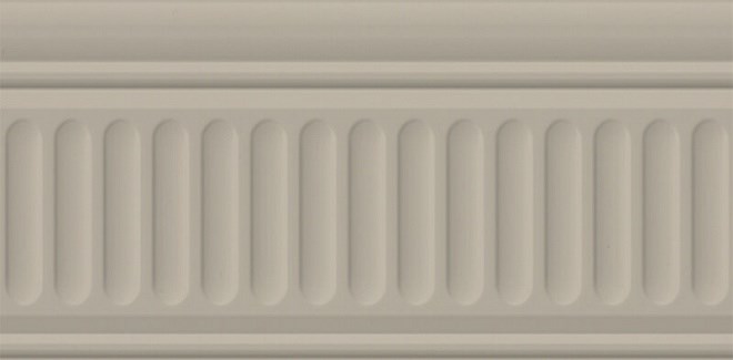 KERAMA MARAZZI 19050/3F Бордюр Бланше серый структурированный 20х9,9х9,2