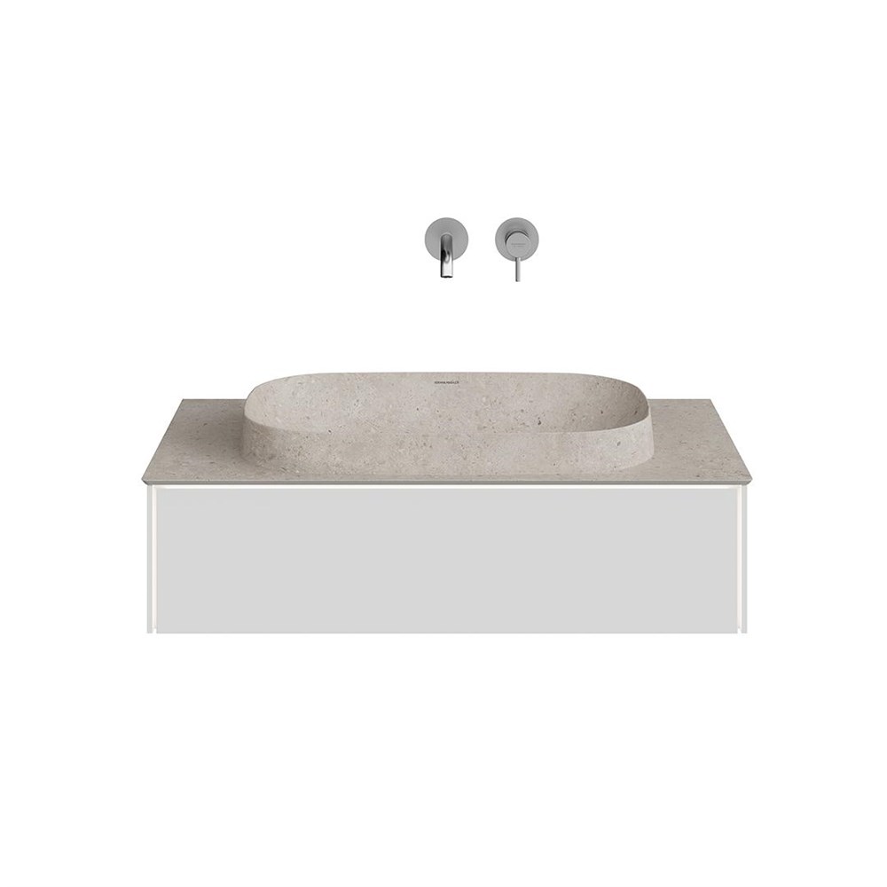 KERAMA MARAZZI MA.90.1/MGR.M Тумба MAGICA подвесная 90, 1 ящик, утренний серый матовый