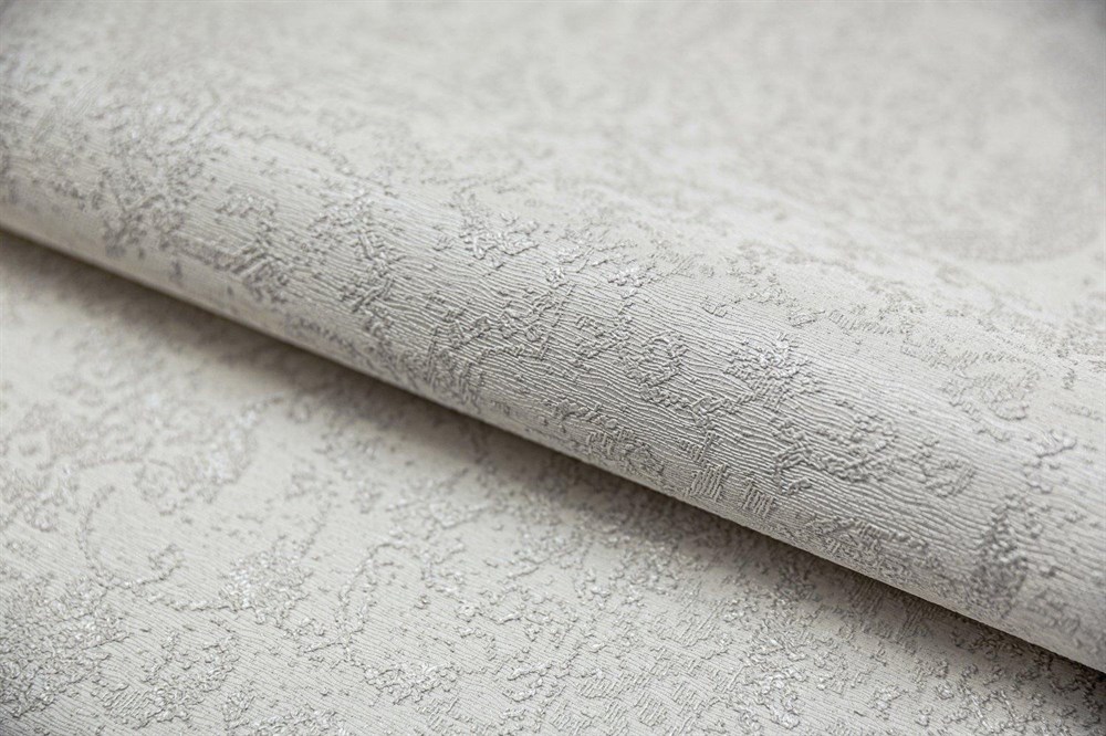 Обои виниловые Флора база, белый