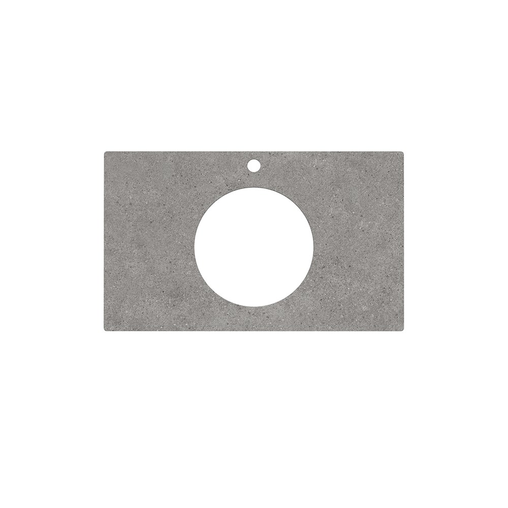 KERAMA MARAZZI PL5.DL500920R/80 Спец. изделие декоративное для накладных раковин Фондамента 80, серое