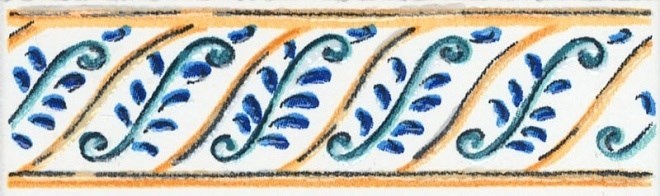 KERAMA MARAZZI STG/A462/5232 Бордюр Капри майолика 20х6,3х6,9