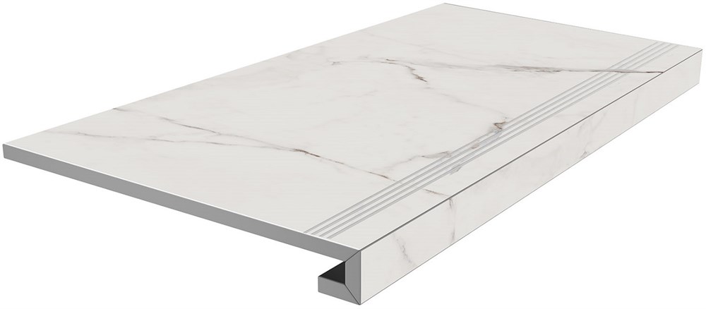 KERAMA MARAZZI SG850092R/GCF Ступень клееная Монте Тиберио бежевый светлый лаппатированный 33x80x0,9