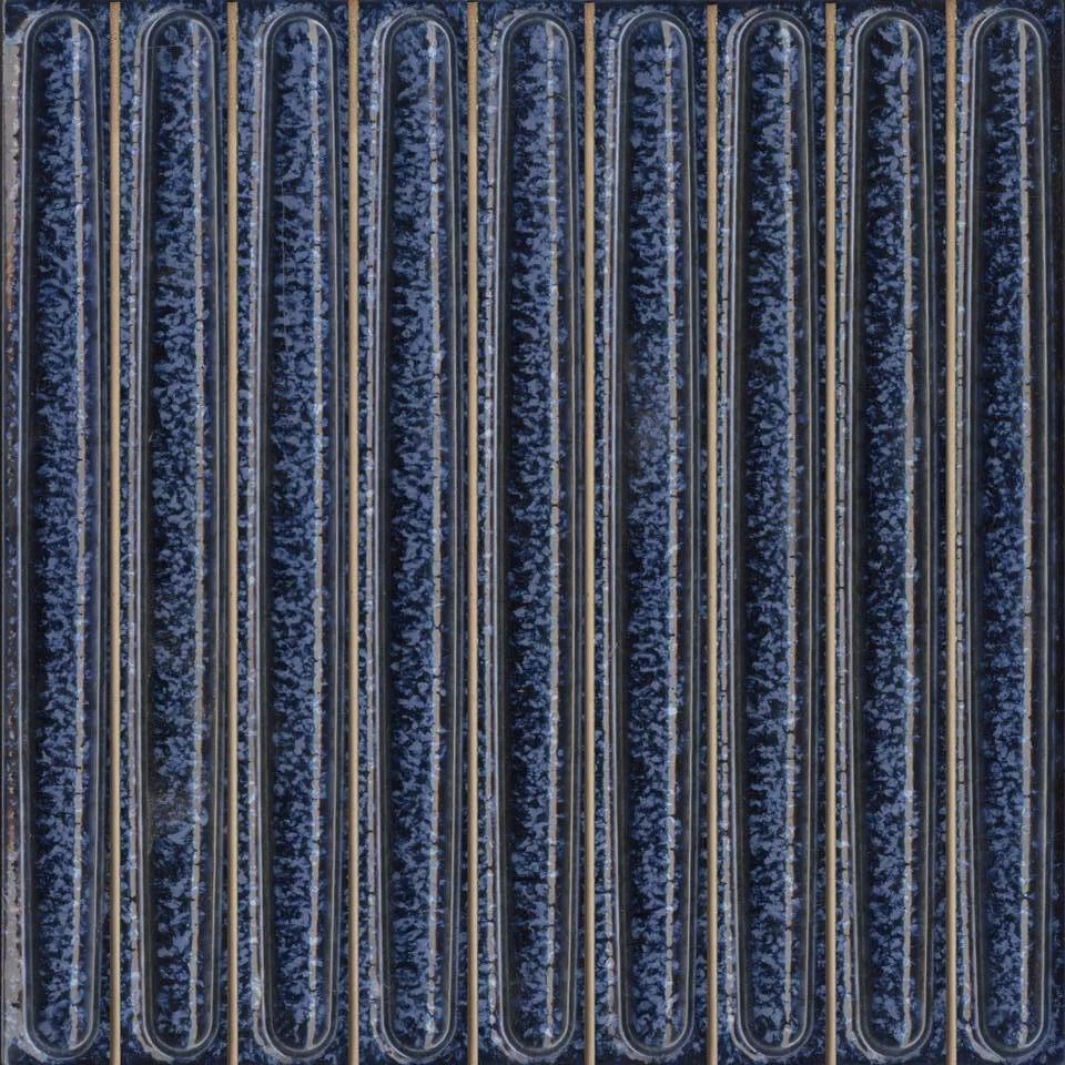 KERAMA MARAZZI KMD2SOB004BN Декор чипсет Далия синий глянцевый 20x20x0,95