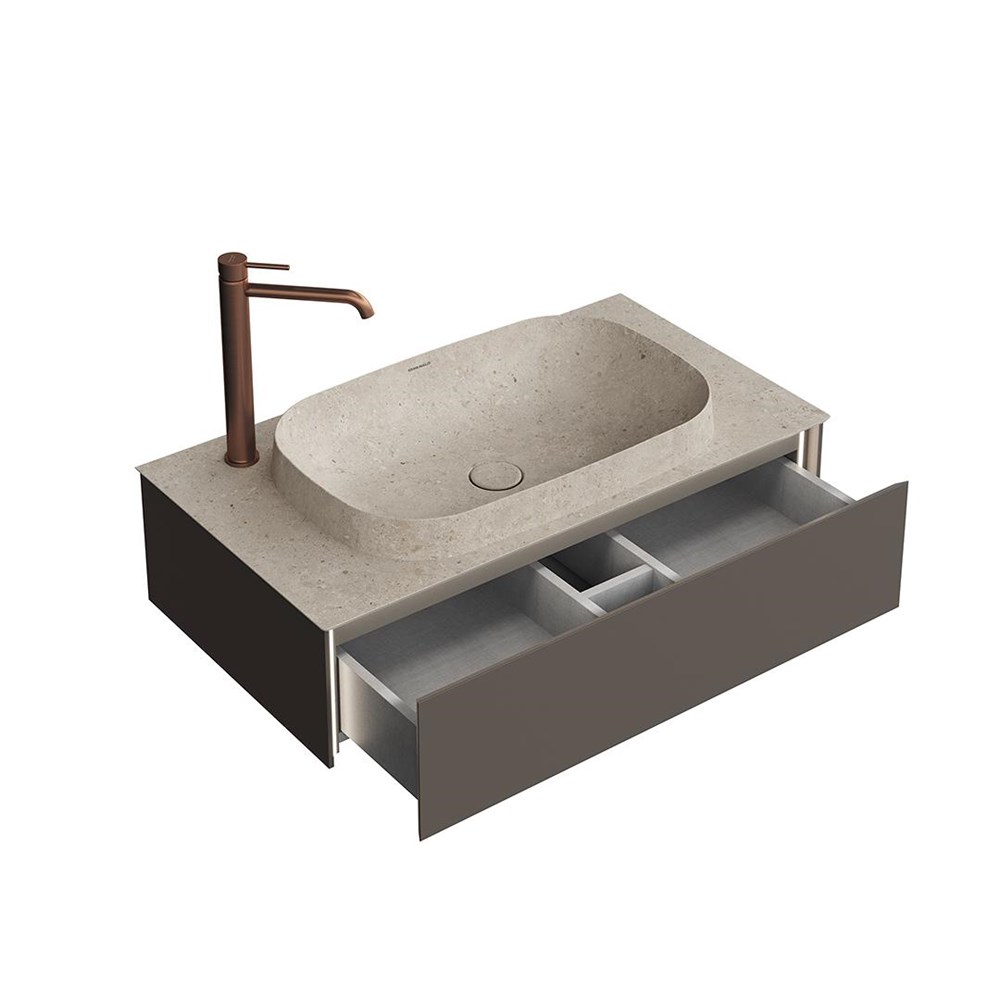 KERAMA MARAZZI MA.90.1/EGR.M Тумба MAGICA подвесная 90, 1 ящик, вечерний серый матовый