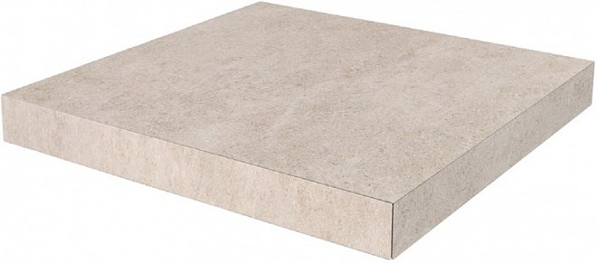 KERAMA MARAZZI DL500420R/GCA Ступень угловая клееная Роверелла бежевый 33x33x0,9