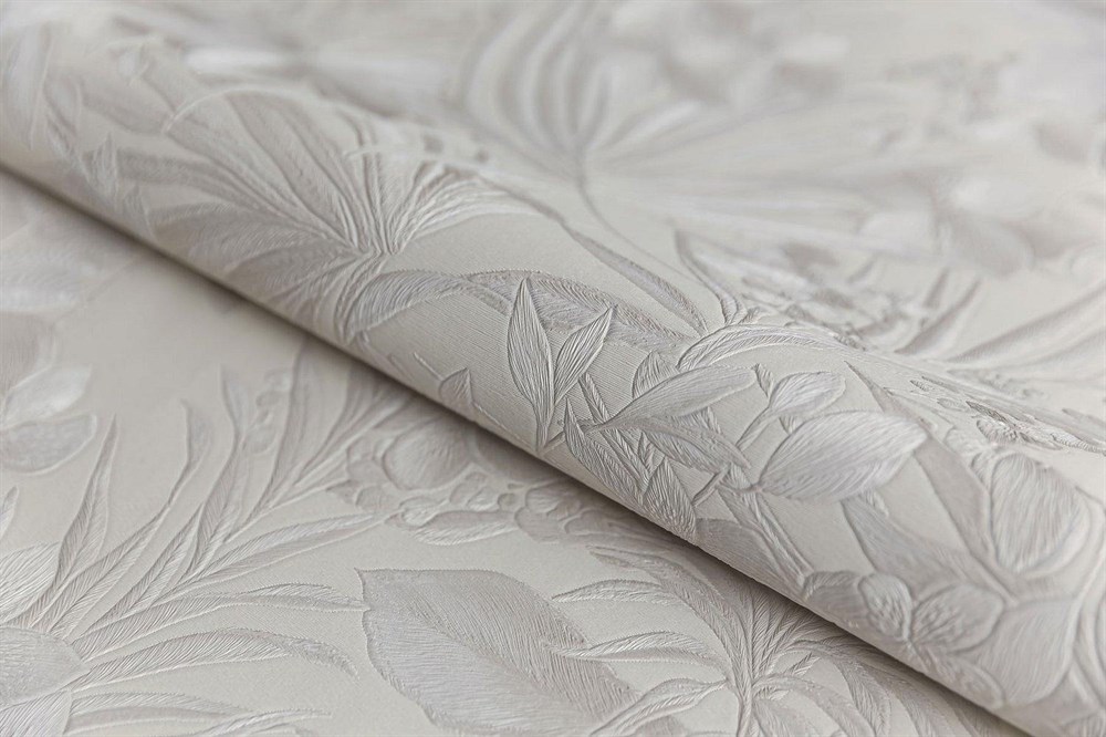 KERAMA MARAZZI KM5901 Обои виниловые Джангл мотив, светлый бежевый (1, Т D)