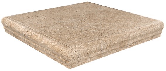 KERAMA MARAZZI SG158300R/GR/AN Ступень угловая Фаральони песочный 34х34х8