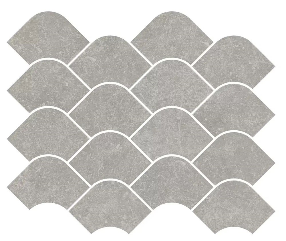 KERAMA MARAZZI KMD2HID002BR Декор Касабланка наборный серый матовый обрезной 30x25x0,9