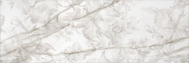 KERAMA MARAZZI MLD/A110/14001R Декор Прадо цветы обрезной 40х120